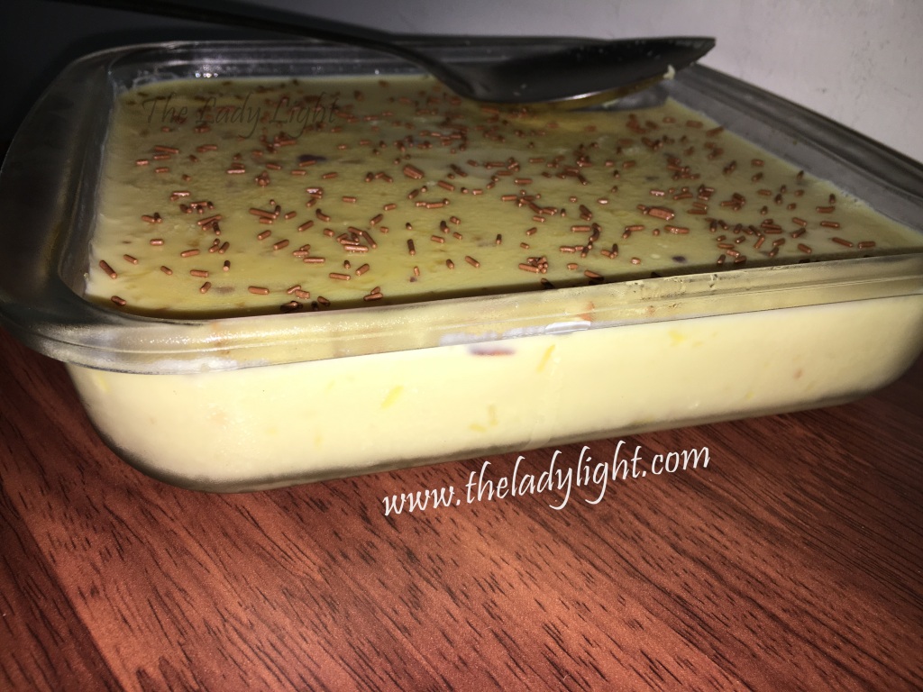 Almond pudding (using instant badam mix)